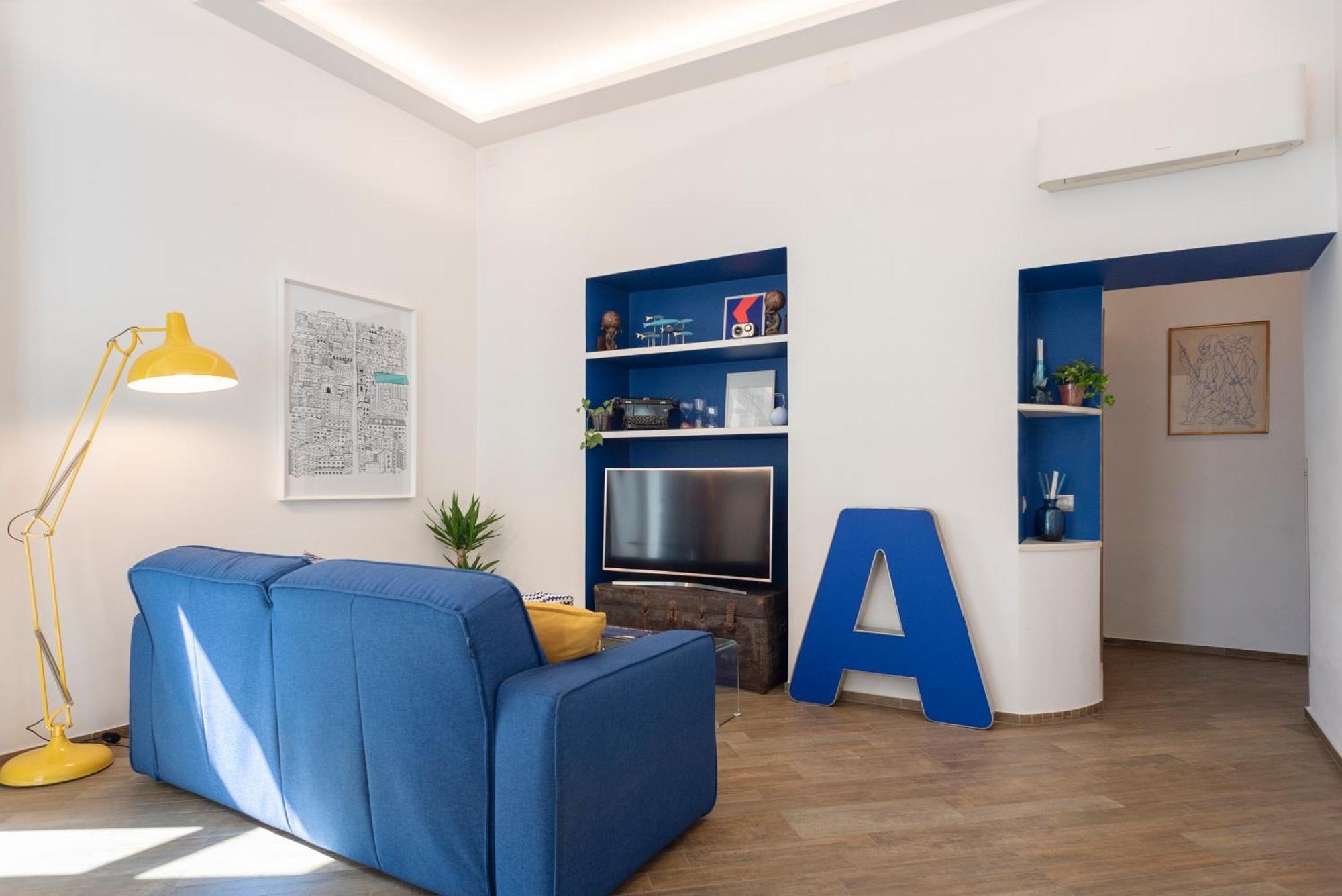 La Casa Blu A Toledo Di Alberto ナポリ エクステリア 写真