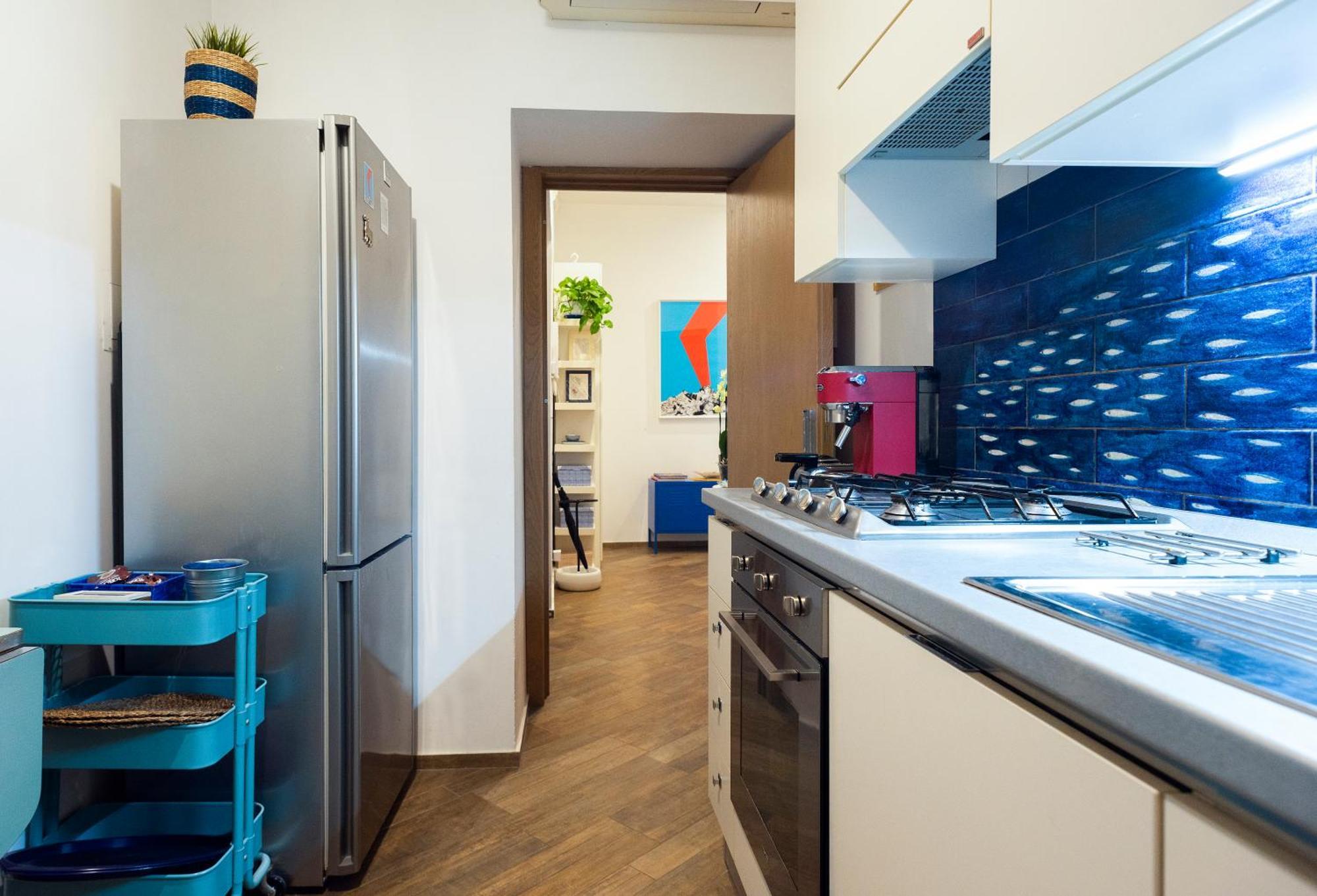 La Casa Blu A Toledo Di Alberto ナポリ エクステリア 写真