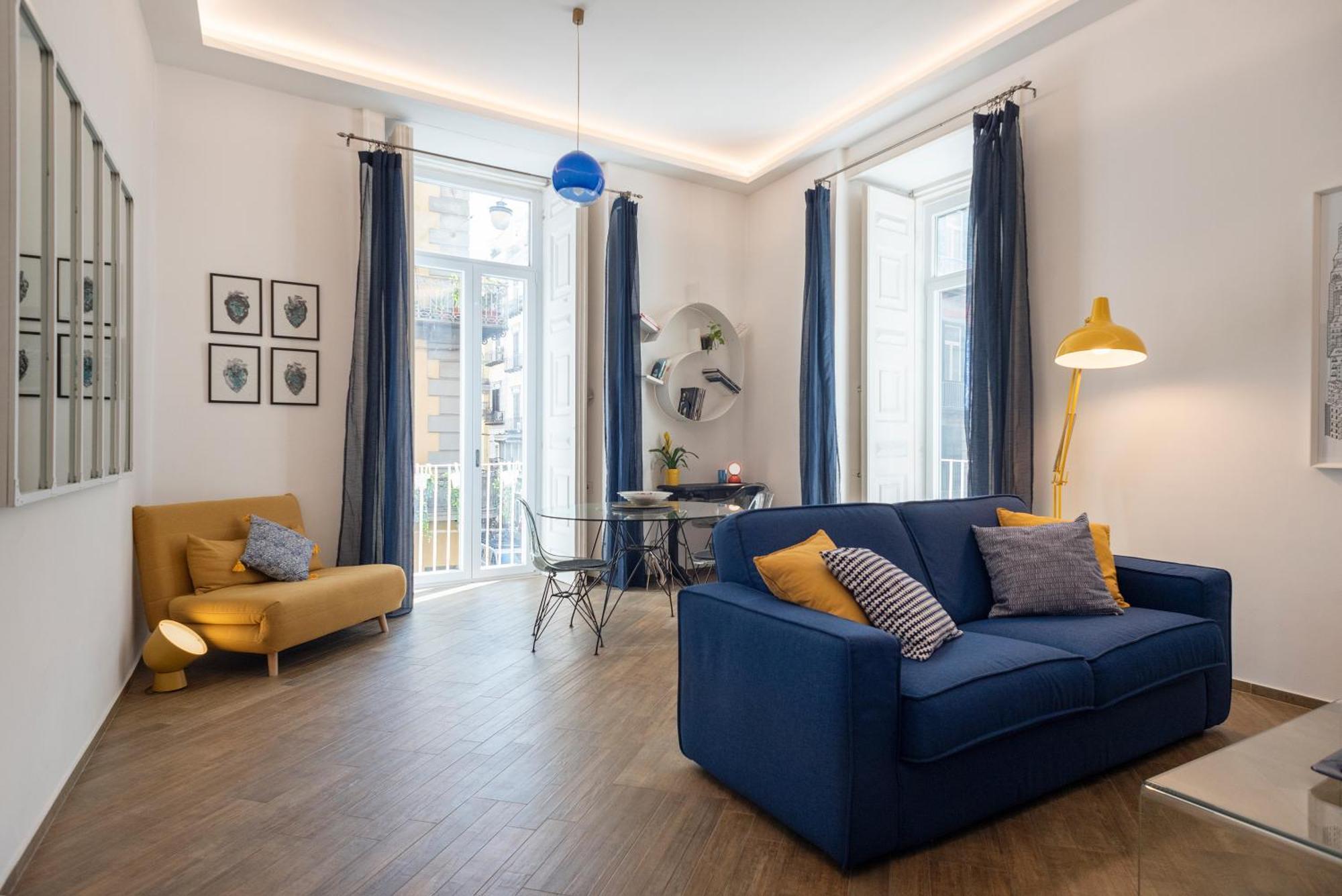 La Casa Blu A Toledo Di Alberto ナポリ エクステリア 写真